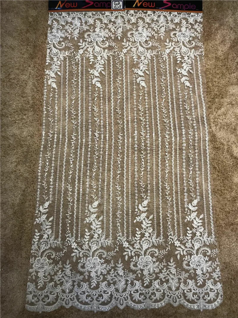 

African Lace Fabric 2018 French Net Lace New Designs Fabric 5 Yard High Quality African Tulle Lace Fabric For Women