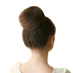 Soowee 8 цветов Синтетические волосы Браун светлые волосы резинкой пончик Chignon Волосы Bun ролик Головные уборы для Для женщин