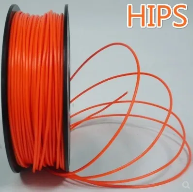 2.85mm 1kg 3d printer filament High Quality Plastic 3d HIPS filament 0.05KG HIPS 3 d plastic pla flexible filament 3D Printing Materials