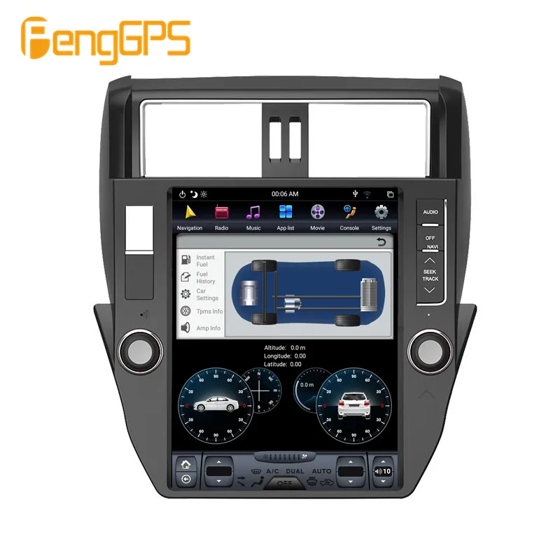 Для TOYOTA Land Cruiser Prado 150 2010 2013 Автомобильный мультимедийный плеер стерео радио аудио