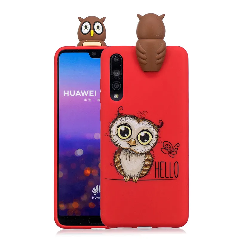 Мягкий силиконовый чехол FLYKYLIN для huawei P30 Lite, чехол для huawei P20 Pro P10 Lite, чехол на P8 Lite, чехол с мультяшными 3D игрушками - Цвет: Style 10