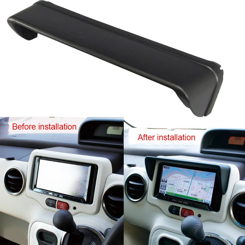 

Do Promotion! Car Auto Sun Shade Navigator Screen Block Mask Car Clip Hood for GPS Navigation