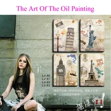 HUGE MODERN ABSTRACT WALL DECOR ART OIL PAINTING ON CANVAS NO FRAMED BUILDING ART HOME DECORATION art deco modern abstract wall art painting on canvas no framed with the roll film d10 19