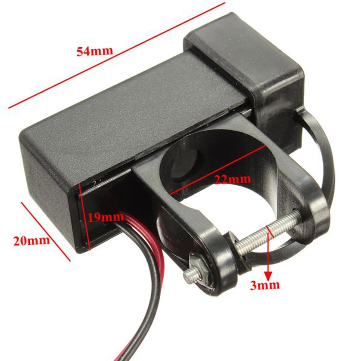 22mm 12V Waterproof Motorcycle Scooter HandleBar USB Charger GPS Phone Charger Power Socket For Honda/Suzuki/Kawasaki 22mm 12V Waterproof Motorcycle Scooter HandleBar USB Charger GPS Phone Charger Power Socket For Honda/Suzuki/Kawasaki
