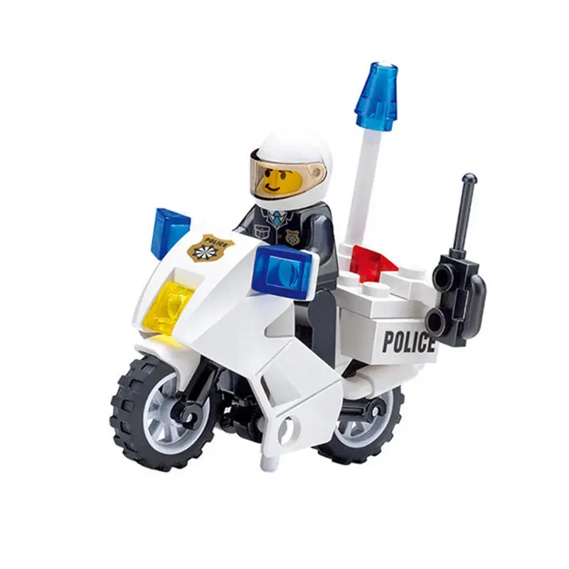 police vehicle toy set