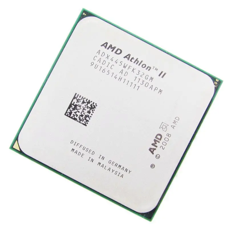 Процессор AMD athlone II X3 445 3 1 ГГц 5 Мб L2 кэш разъем AM3 трехъядерный разбросанный
