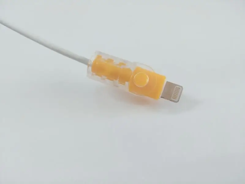 10 шт./лот защита для usb-кабеля красочное Зарядное устройство USB шнур защита для iPhone 8 7 6s 6 5 5S с защитой от влаги для samsung Android