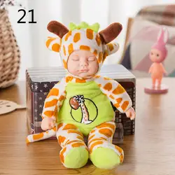 25 см мини мягкие детские куклы игрушки для Детские Силиконовые гиперреалистичный Младенцы реалистичные детские игрушки Сон Reborn Кукла