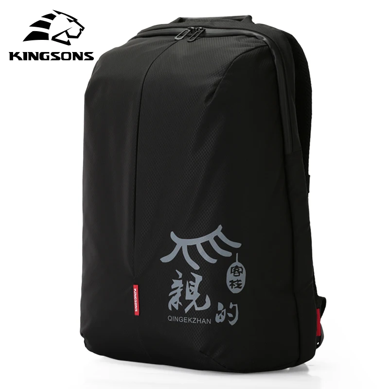 Kingsons рюкзак для ноутбука 15,6 дюймов Высокое качество водонепроницаемые нейлоновые сумки бизнес рюкзак для мужчин и женщин
