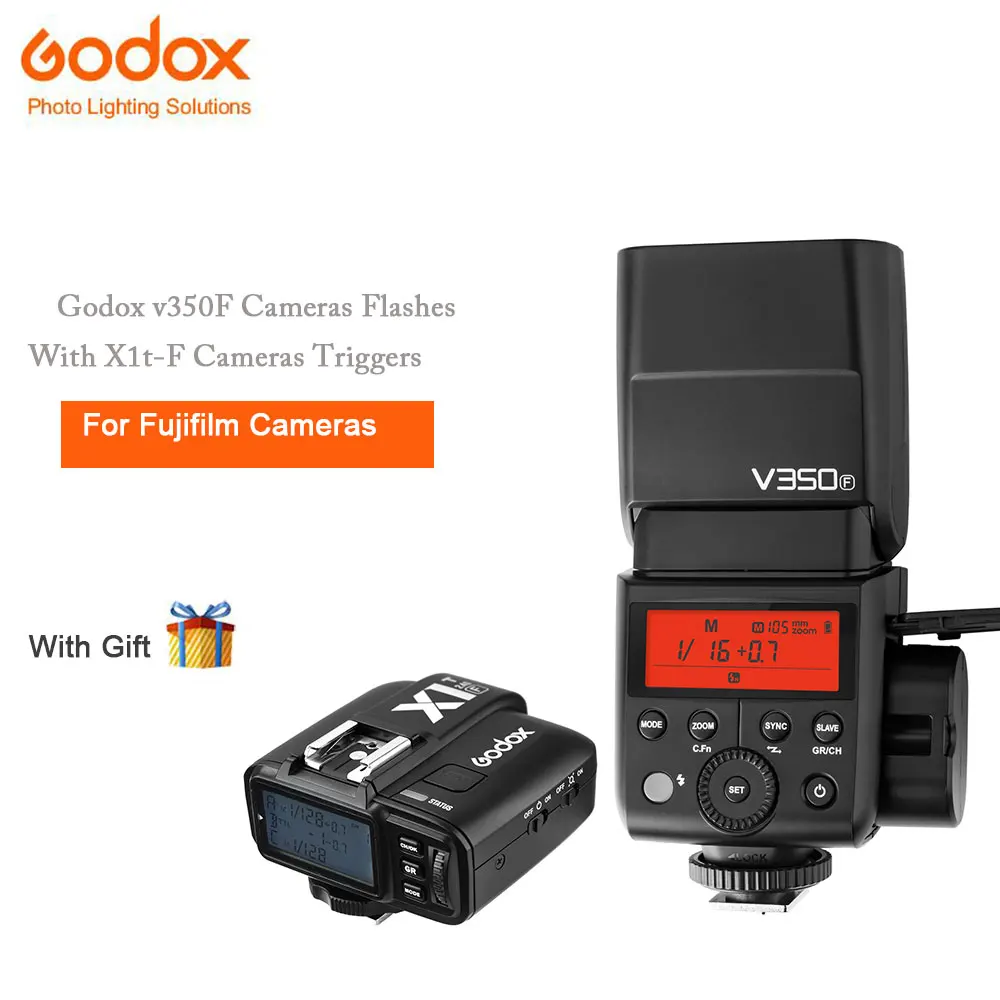 Godox Flashes V350F with X1t F Godox Cameras Triggers TTL HSS Function