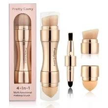 4 in 1 Makeup Brushes Foundation Brush Eyebrow Eyeliner Blush Powder Cosmetic Concealer Professional Makeup Tool 12pcs cosmetic makeup brushes set foundation powder eyebrow lip eyeliner blush cosmetic concealer cosmetic brushes tools kit 11