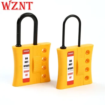 

Industrial safety 4-hole insulation buckle lock Nylon lock hook expander Energy isolation Shutdown maintenance LOTO safety lock