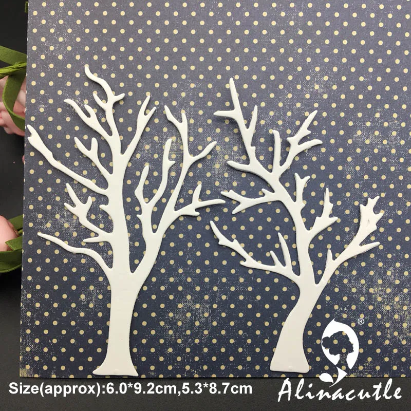 Высечки металла высечки ветки дерева Весна alinaccraft Скрапбукинг бумаги ремесло альбом карты нож-пуансон арт резак