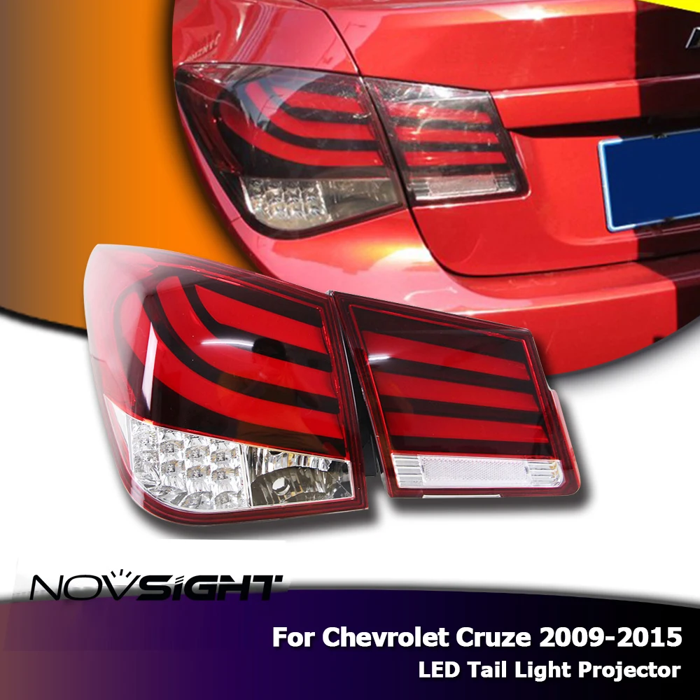 

NOVSIGHT Car LED Headlight Bulb Projector Brake Signal Lamp DRL Fit For Chevrolet Cruze 2009-2015 Auto Lighting