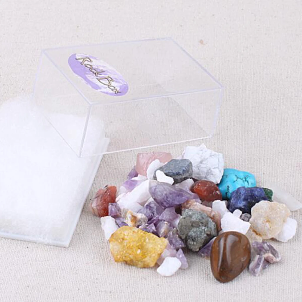 Rock & Mineral Collection PK06 Geology Science Kit Earth Science Toy - Mixed Minerals