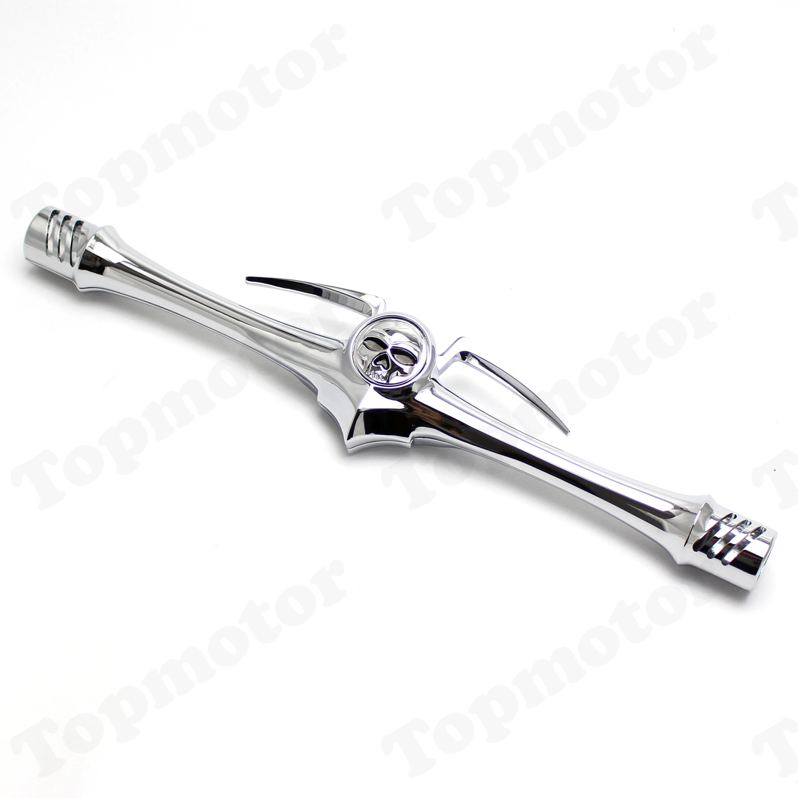 

Chrome Skull Motorcycle Shift Linkage Cover Shift Lever For Harley Touring Street Electra Glide Softail FLHT FXST 1980-2016 2015