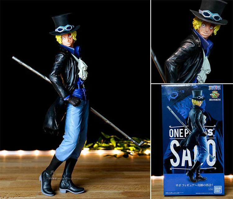 

WSTXBD BANPRESTO Original One Piece OP 20TH HISTORY MASTERLISE Saobo FIGURE Fiugre Figurals Model Dolls Brinquedos