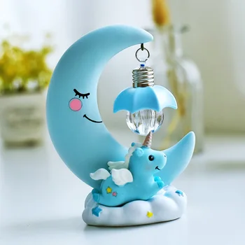 

Creative Bedroom Small Lamp Decoration Girls Heart Room Decoration Unicorn Star Light Student Gift Night Light Desk Lamp Baby