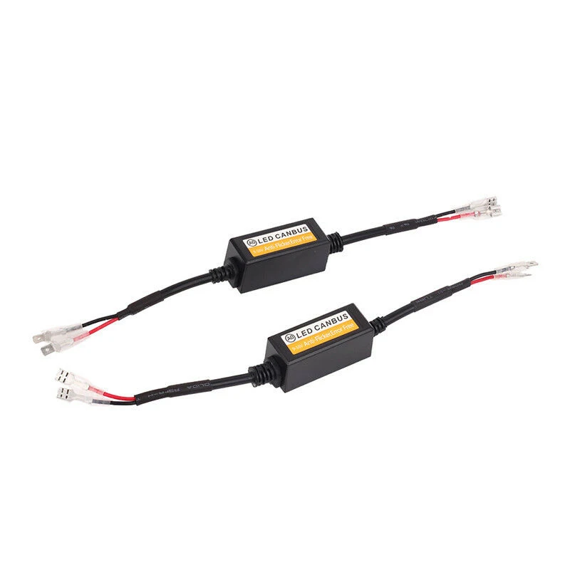 

Fog light Repair LED Decoders 2pcs H1 H3 Headlight Canbus Anti Flicker Resistor Canceller Accessories Parts Kit Set