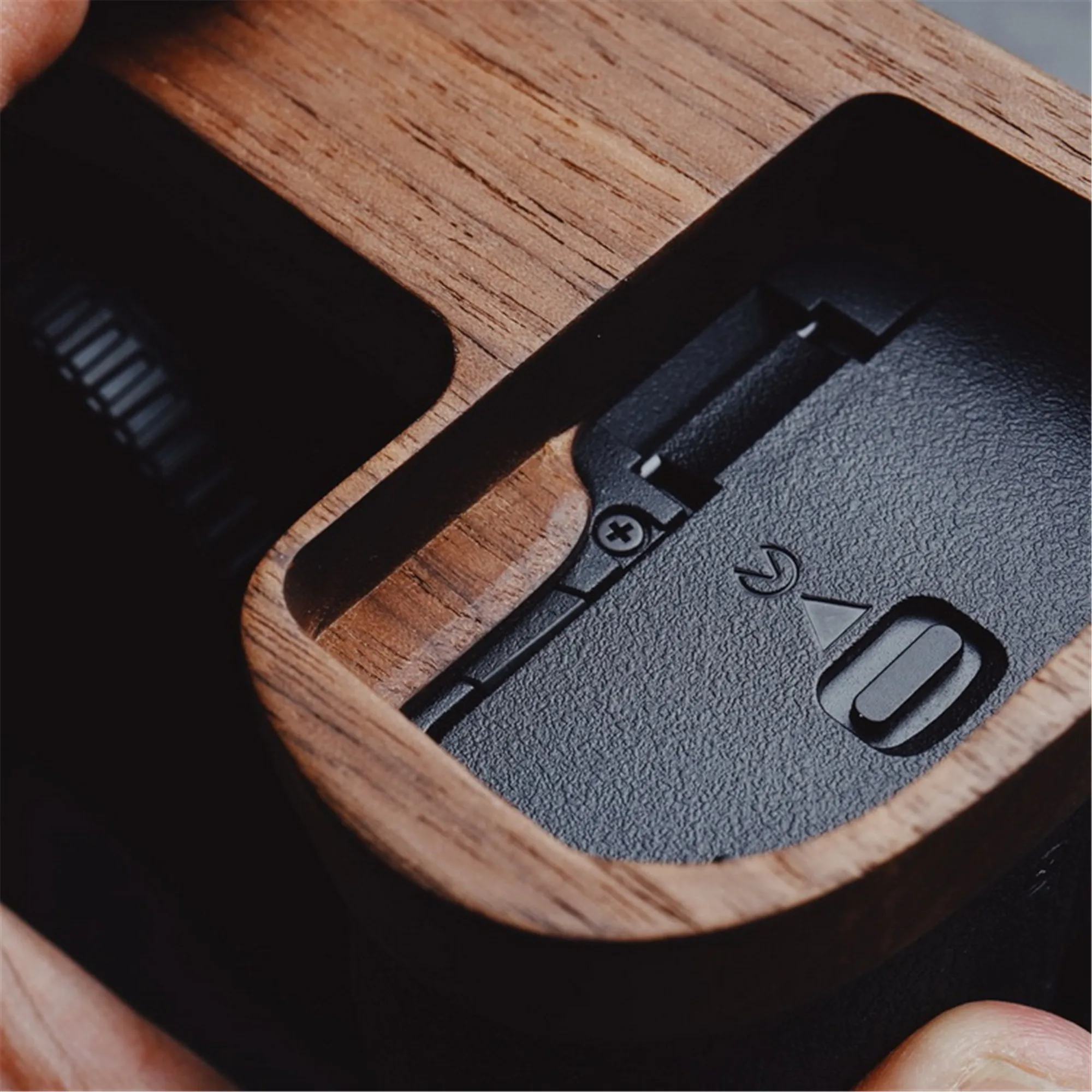 Деревянная рукоятка кронштейн опорная пластина для Nikon Z6 Z7 Arca Sunway Benro