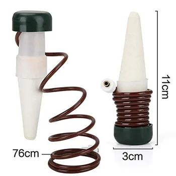 

4pcs Automatic Plant Waterers Ceramic Water Seepage Plant Watering Devices Slow Release Plant Waterer For Outdoor Indoor Use