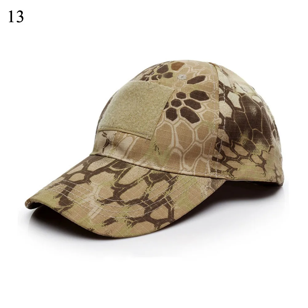 13 Камуфляжная тактическая бейсбольная Кепка Snapback Patch Военная Тактическая Унисекс ACU CP пустынная камуфляжная кепка для мужчин 16 моделей - Цвет: 13