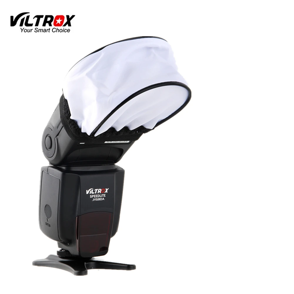 Универсальный тканевый софтбокс Viltrox для вспышки Speedlite диффузор Canon Nikon Sigma