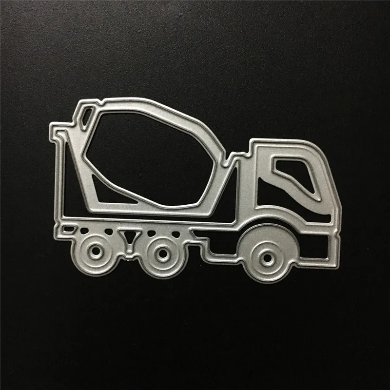

Big tanker cart Metal Cutting Dies Stencils Girl for DIY Scrapbooking Photo Album Decorative Embossing Paper Cards