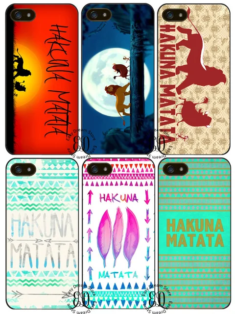 coque iphone 7 hakuna matata