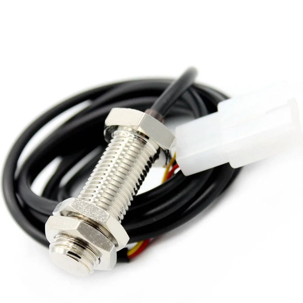 Mayitr 1PC DC 12V Speedo Odo Tacho Meter Gauge MPH Fuel Gear Indicator For Universal Motorcycle 8-22 Inch Wheel