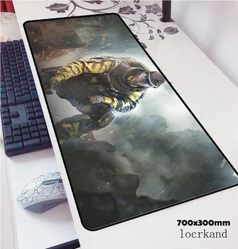 

rainbow six siege mousepad 700x300x3mm High quality Computer mouse mat gamepad cheapest gaming mousemat desk pad office padmouse