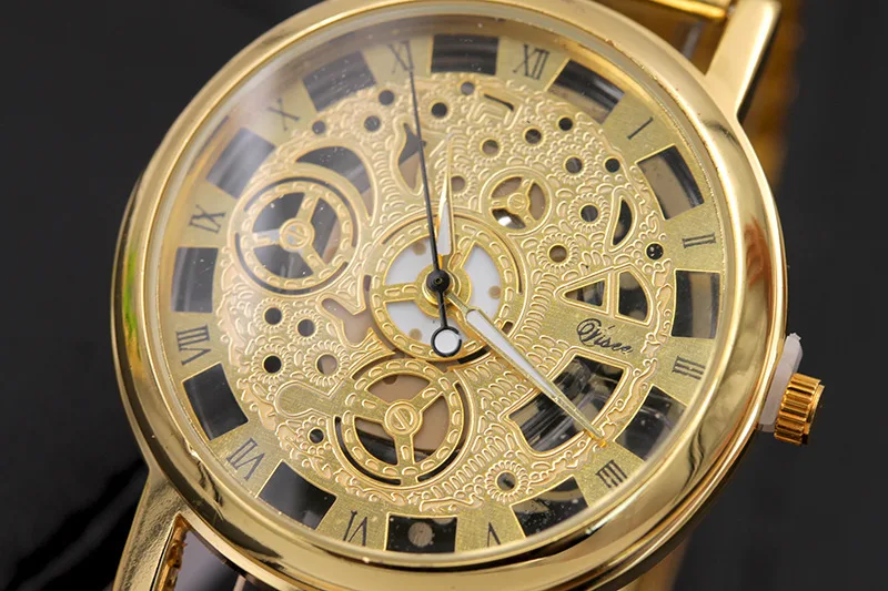 Часы надёжных брендов мужской Для мужчин Спорт Риме Цифровой сплава группы аналоговый циферблат кварцевые наручные часы 100 шт./лот