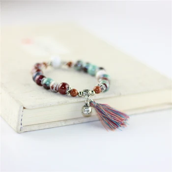 

Miredo jewelry wholesale ceramic love bangles for women accessories bracelets & bangles vitage jewelry lot #1035