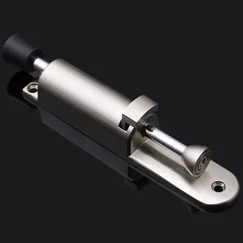 

Adjustable Door Stopper, Adhesive Door Stop Rust-Proof Door Holder with Works on All Floor, Semi-automatic Foot Brake Wood Door