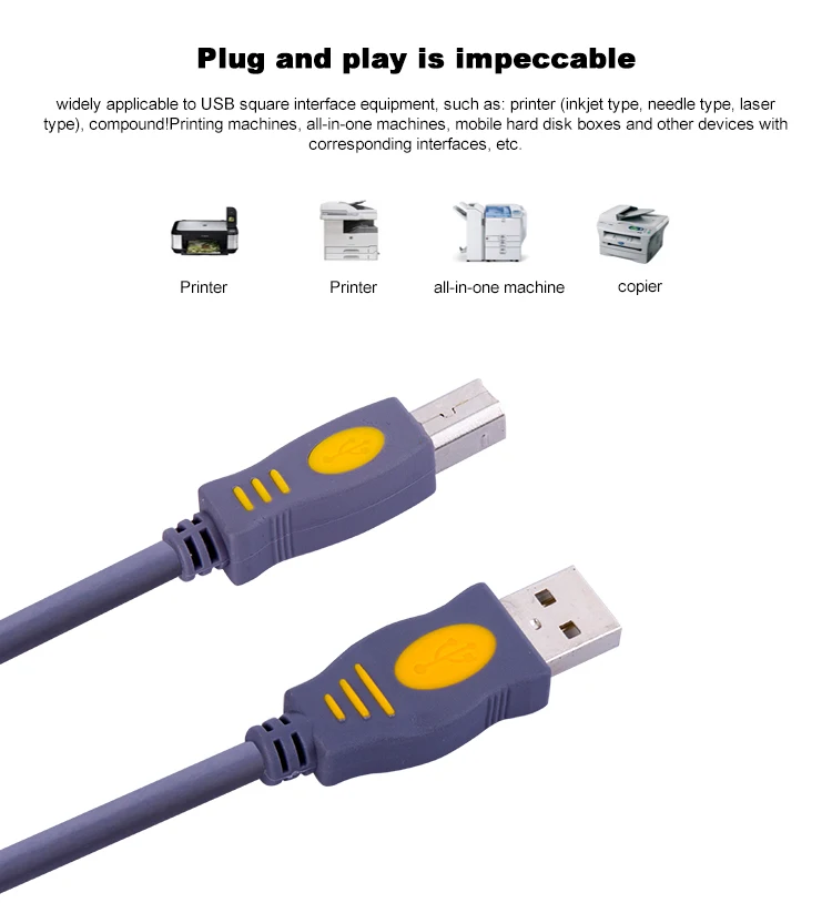 6USB 2.0 Extension Print Cable Type A Male To B Male 1.5M 3M 5M 10M  Sync Data Scanner USB Print Cable for Printer HDD(China).jpg