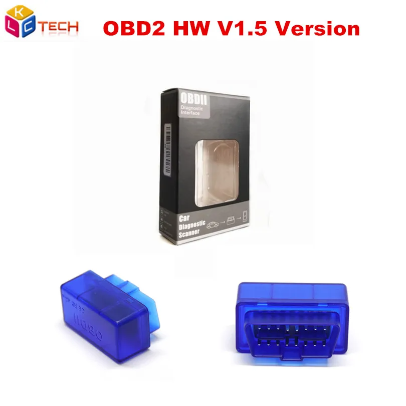 

100pcs 25k80 OBD2 Diagnostic Tools V1.5 ELM327 Bluetooth with 25K80 Chip Car Diagnostic Scanner for Android V01L2 Code Reader