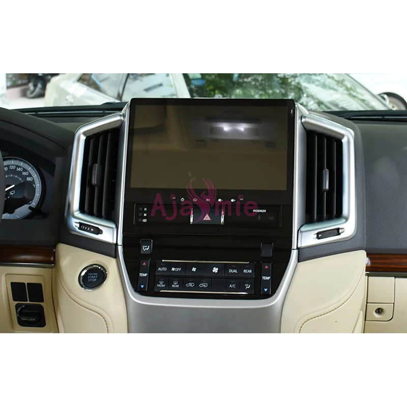Для Toyota LC Land Cruiser 200 2016 2017 держатель для межкомнатной двери ручка AC Outlet панель