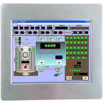 

IP65 Waterproof 10.1 inch Fanless design with 2*lan Multi Touch industrial Panel PC All in one pc