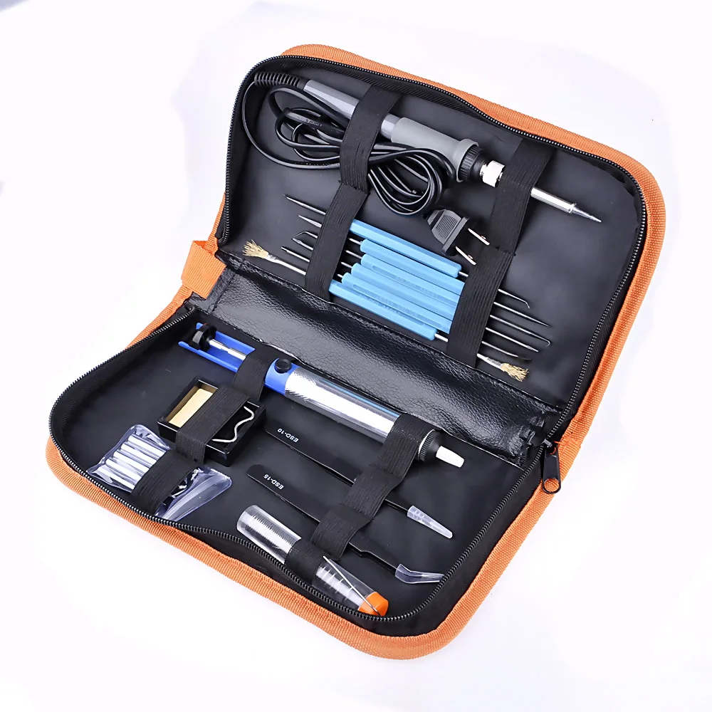 

110V/220V 60W Adjustable Electric Temperature Welding Soldering Iron Tool Kit