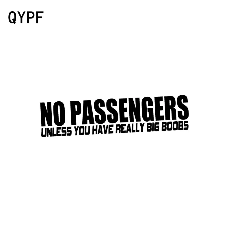 QYPF 16 см * 4 3 без пассажиров если у вас не большие груди забавные виниловые