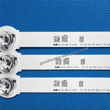 10 шт. светодиодный подсветка полосы для 4" V14 тонкий DRT Rev0.6 6916L-1682A 6916L-1683A 6916L-1684A 6916L-1685A LC420DUH