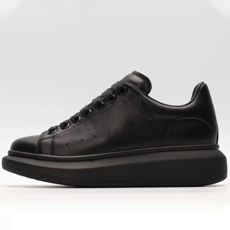 

High quality Men Skateboarding Shoes Summer Casual Womens Flats Concise Athletic Sneakers Genuine Leather White Fashion Skate