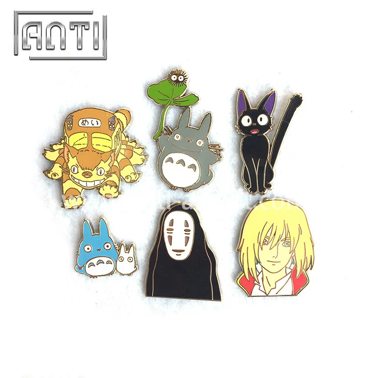 

Custom hard enamel wholesale OEM lapel pins high quality badge no MOQ