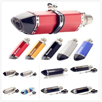 

51mm Motorcycle Modify Exhaust pipe Muffler Carbon DB killer for HONDA VTR1000F FIRESTORM CBR125R CBR300R CB300F FA CRF250L