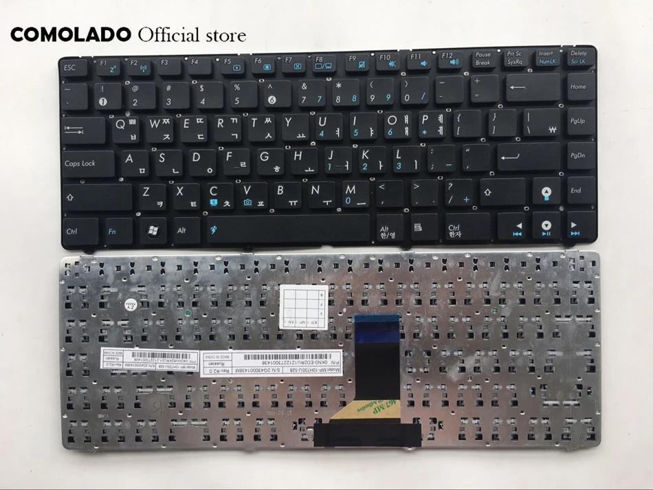 KR Korean keyboard For ASUS U36 U36SD U36SG U40SD U41J U41JF U41SV black without frame Laptop Keyboard KR Layout