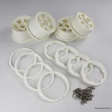 5B для Баха нейлоновый набор ступицы колеса 85076(белый, синий, красный и оранжевый цвет на ваш выбор