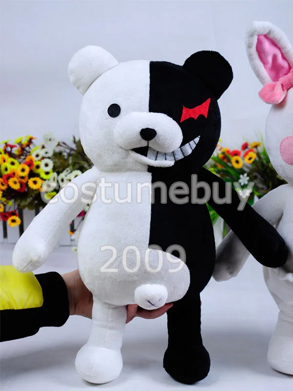 25 см 35 Супер Dangan Ronpa Danganronpa 2 Monokuma Monobear Monomi Черный Белый Медведь Мультфильм