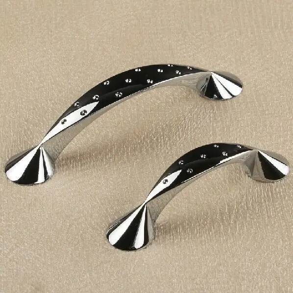 64mm Shiny Silver Kitchen Cabinet Handles Bright Chrome Drawer Pull 64mm Shiny Silver Kitchen Cabinet Handles Bright Chrome Drawer Pull 2 5 Dresser Cupboard Furniture Hardware Handle S In Pulls From Home