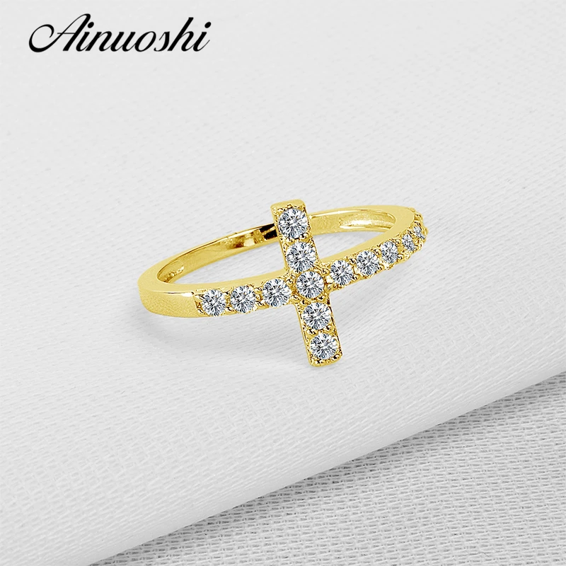 Real 10K Yellow Gold Micro Pave Sona Synthetic Simulated Diamond Engagement Wedding Ring Lady's Fashion Jewelry Ring Real 10K Yellow Gold Micro Pave Sona Synthetic Simulated Diamond Engagement Wedding Ring Lady's Fashion Jewelry Ring