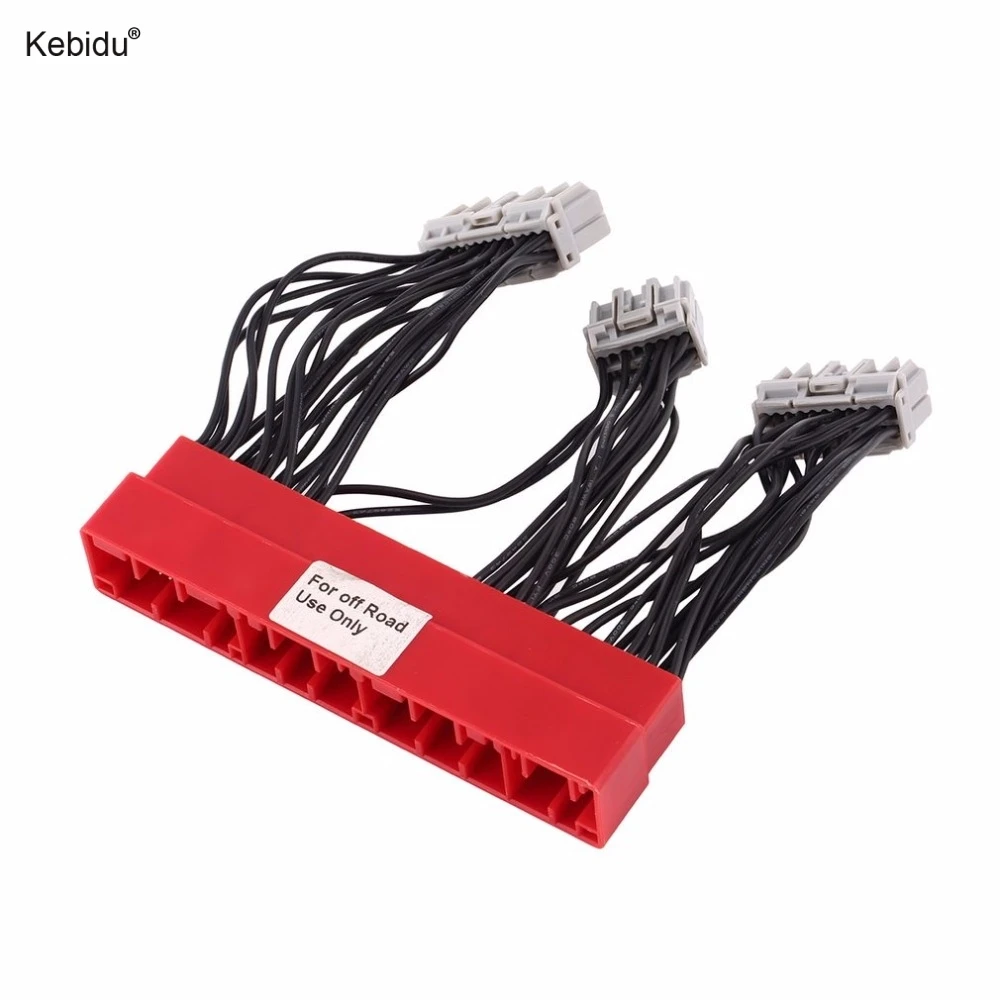 kebidu OBD2A to OBD1 Harness Car Vehicle Replace ECU Jumper Wire Conversion Wiring Harness For Honda For Civic Hot Drop Shipping-in Cables, ...